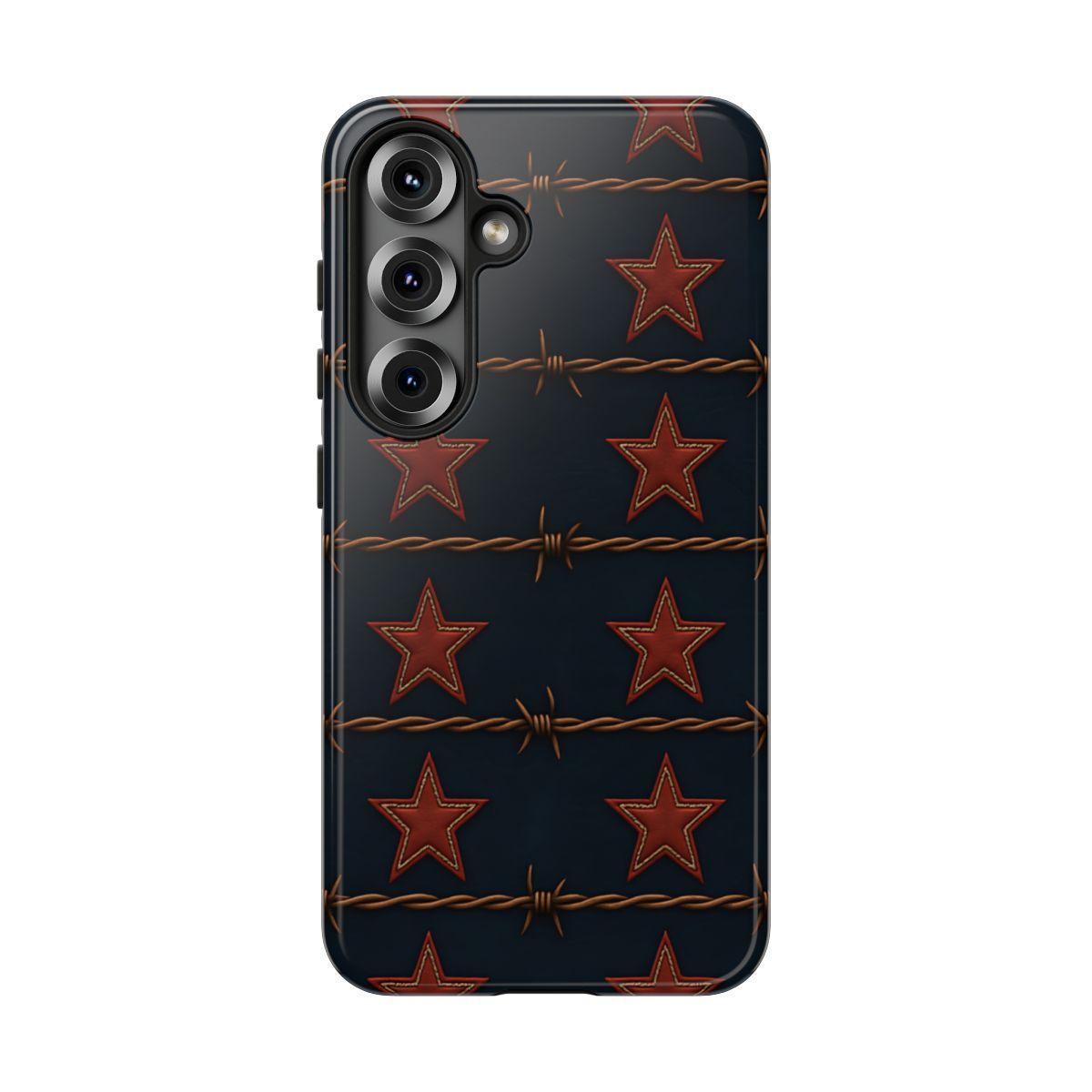 Red Stars + Barbed Wire Tough Case