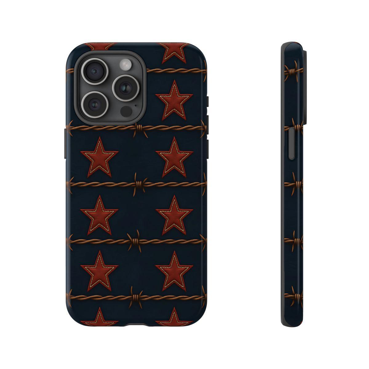 Red Stars + Barbed Wire Tough Case