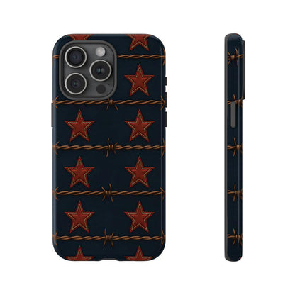 Red Stars + Barbed Wire Tough Case