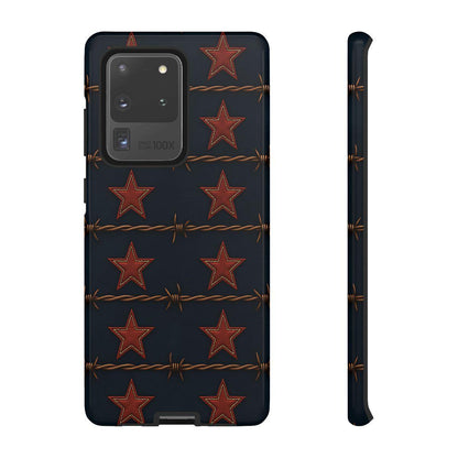 Red Stars + Barbed Wire Tough Case