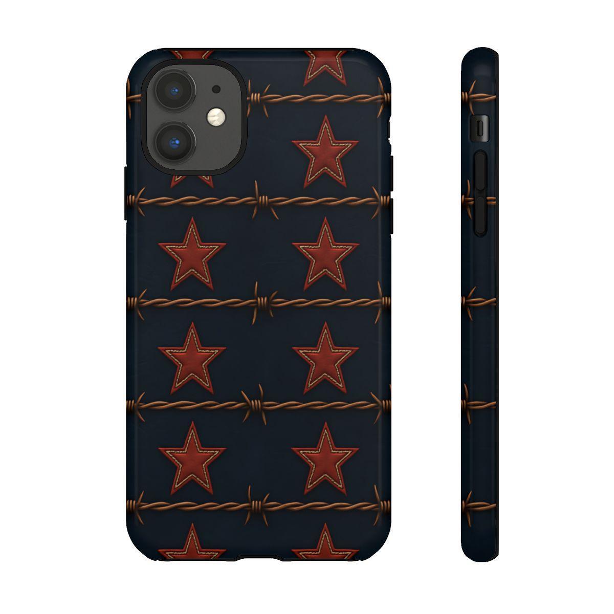 Red Stars + Barbed Wire Tough Case