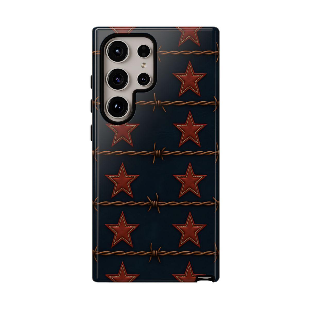 Red Stars + Barbed Wire Tough Case