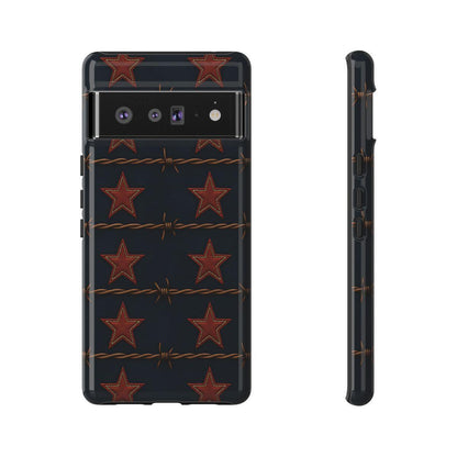 Red Stars + Barbed Wire Tough Case