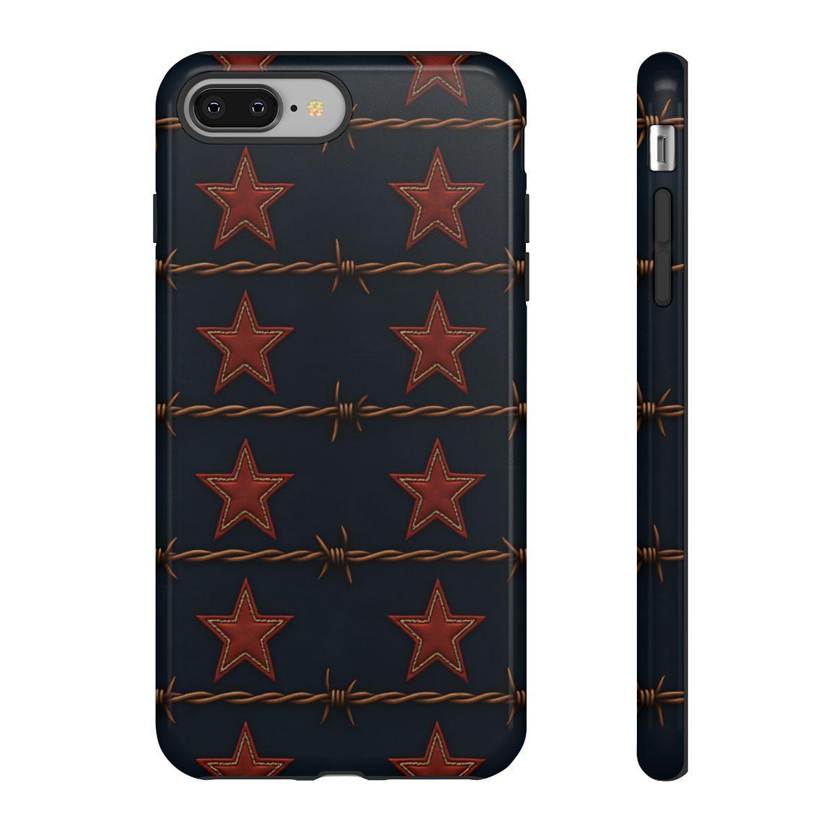 Red Stars + Barbed Wire Tough Case