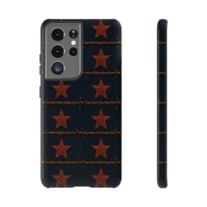 Red Stars + Barbed Wire Tough Case