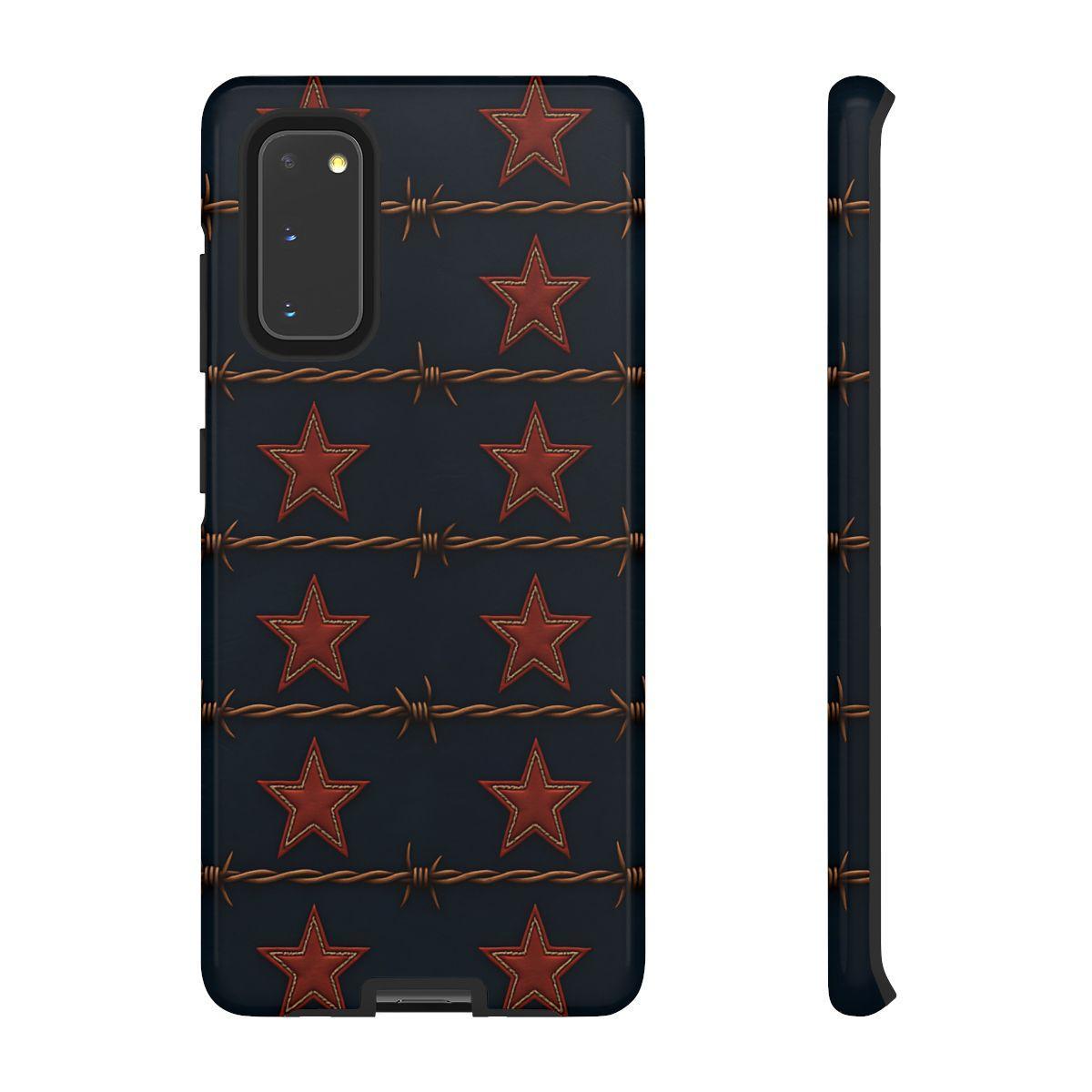 Red Stars + Barbed Wire Tough Case