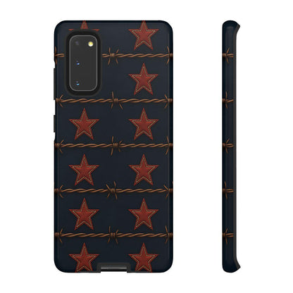 Red Stars + Barbed Wire Tough Case