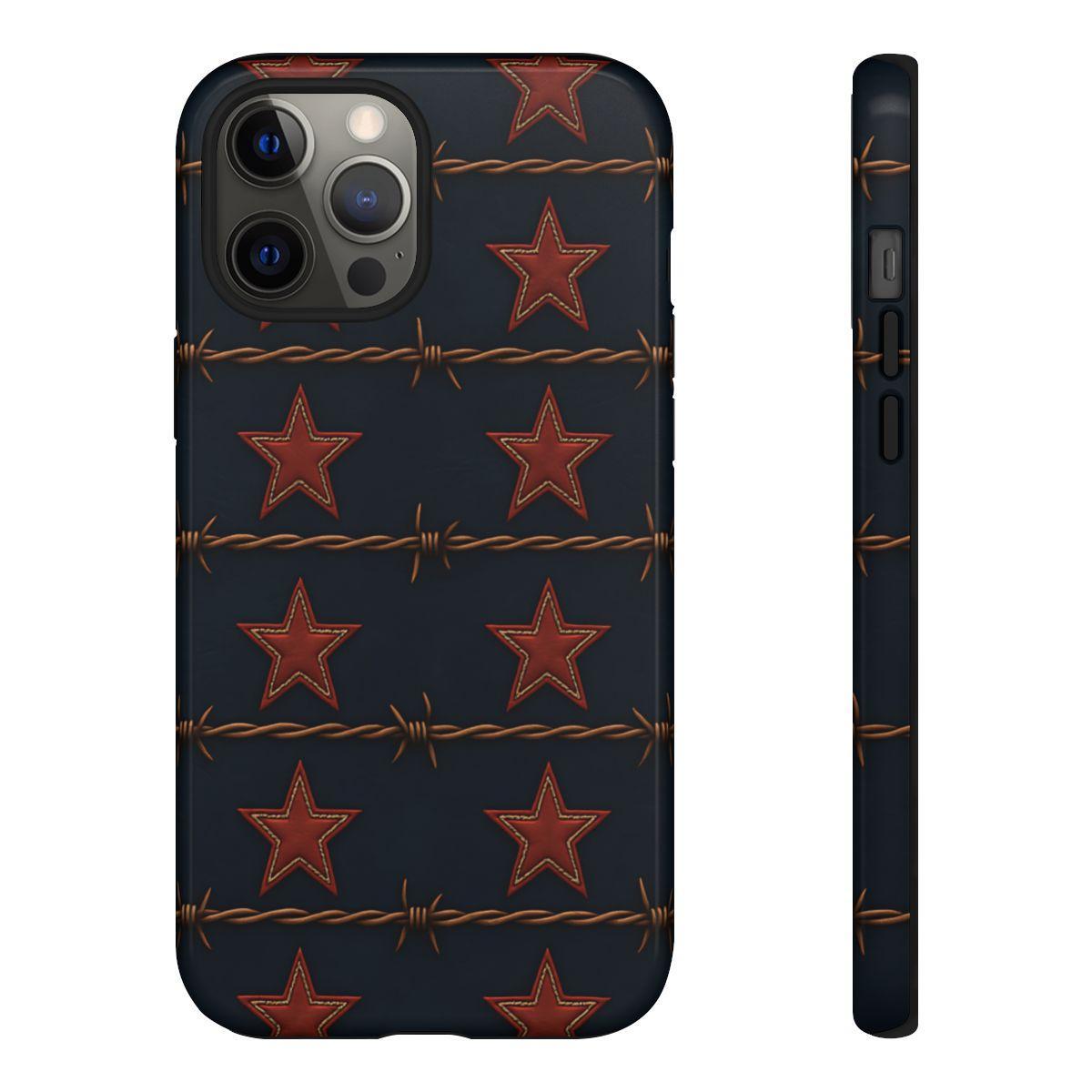 Red Stars + Barbed Wire Tough Case