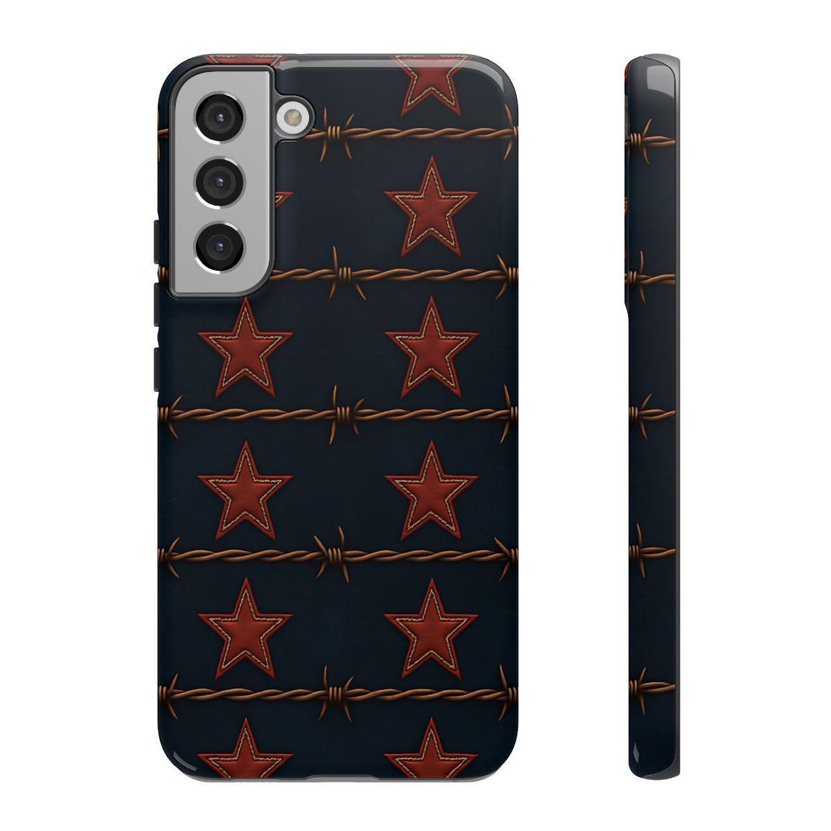Red Stars + Barbed Wire Tough Case