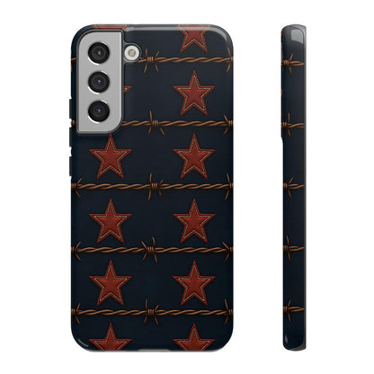 Red Stars + Barbed Wire Tough Case