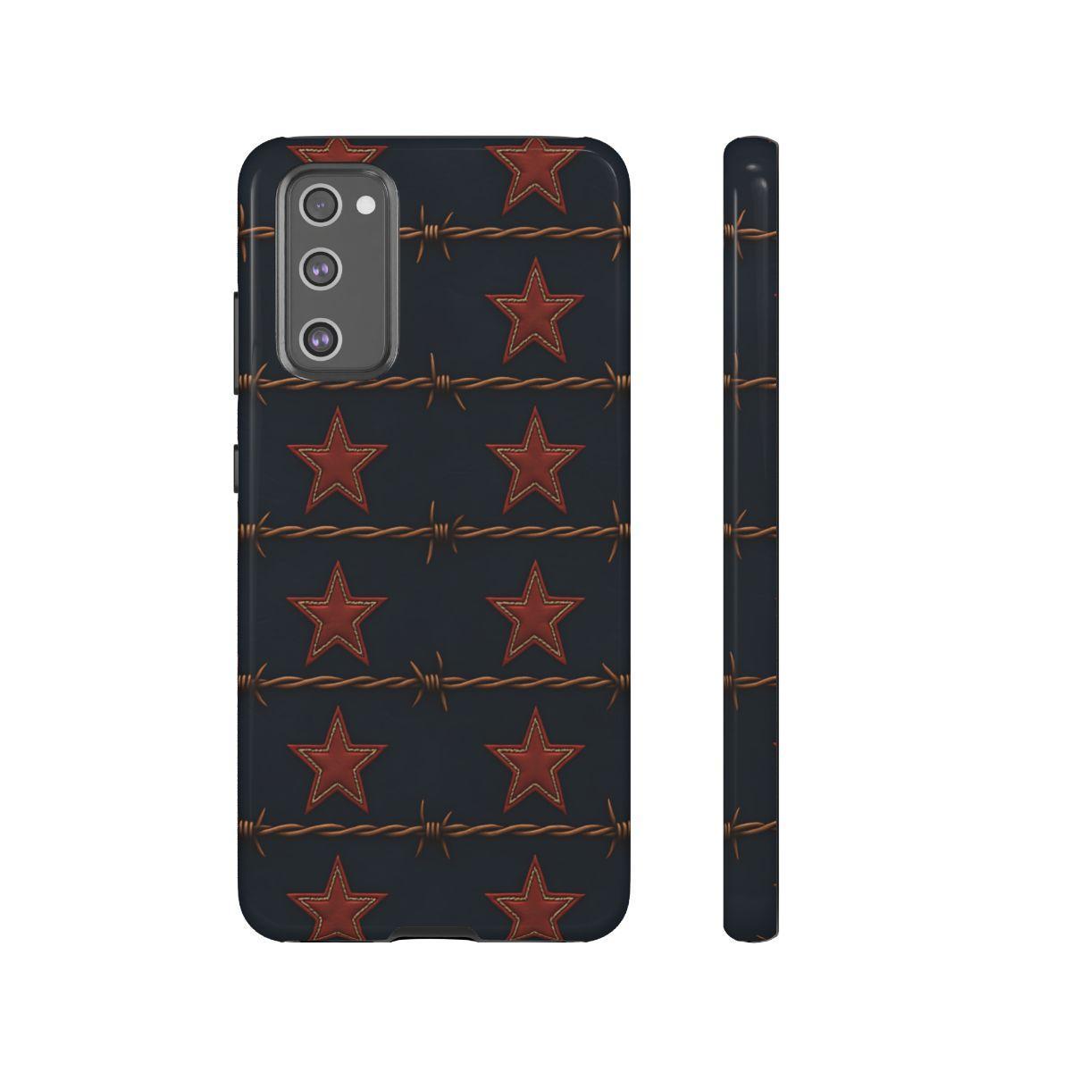 Red Stars + Barbed Wire Tough Case