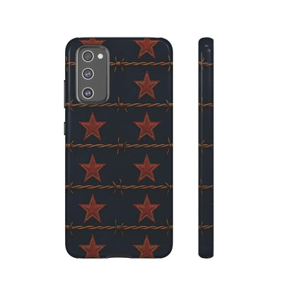 Red Stars + Barbed Wire Tough Case