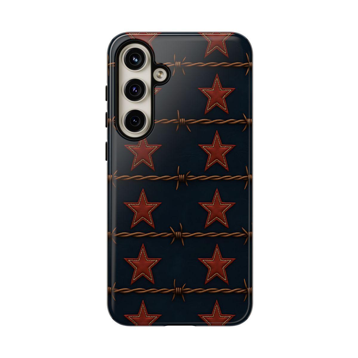 Red Stars + Barbed Wire Tough Case
