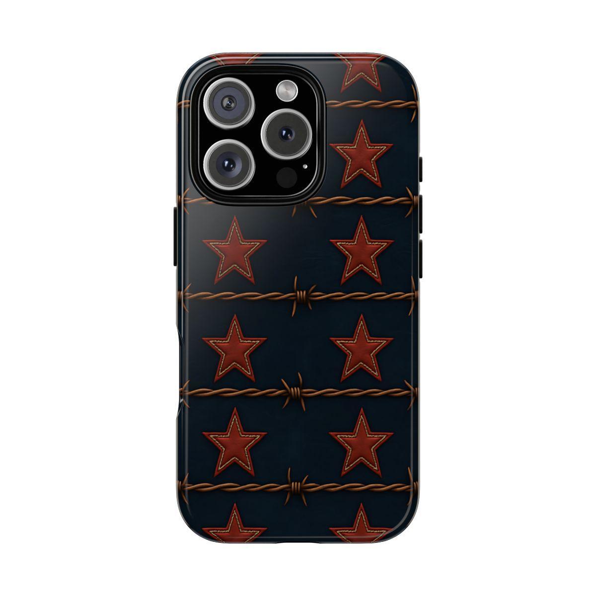 Red Stars + Barbed Wire Tough Case