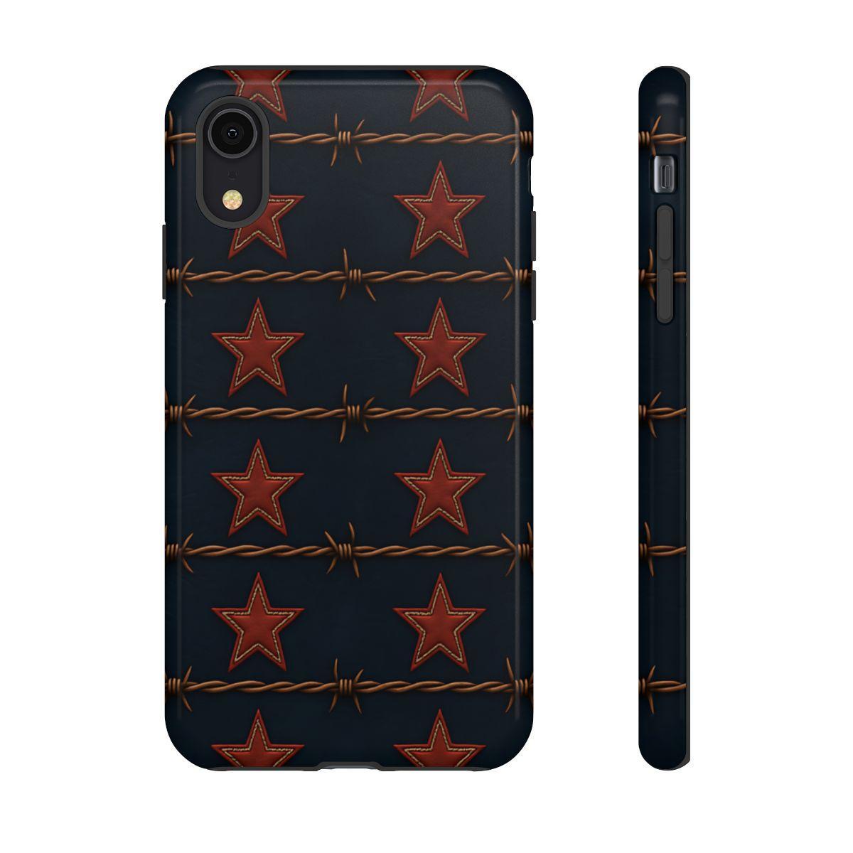 Red Stars + Barbed Wire Tough Case