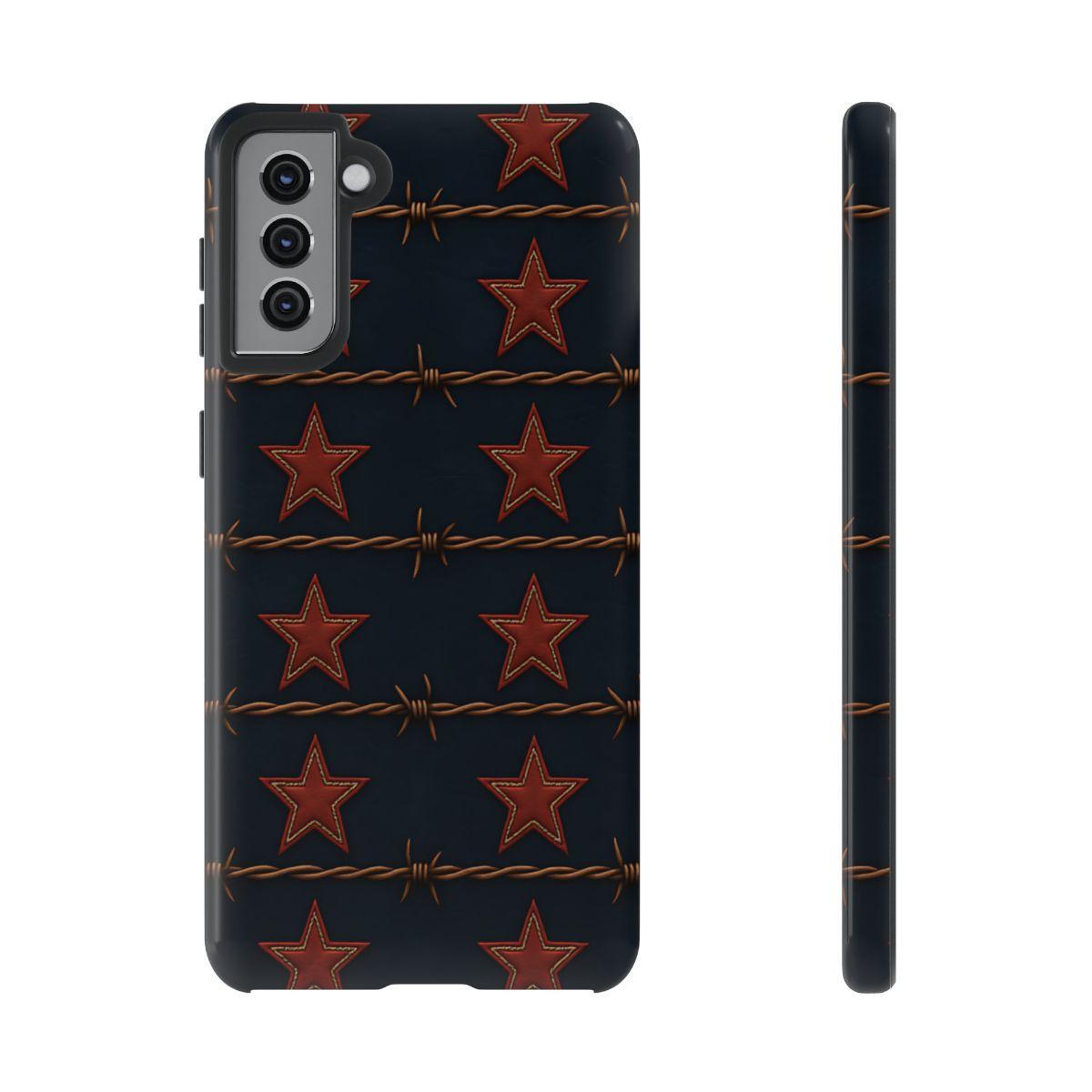 Red Stars + Barbed Wire Tough Case