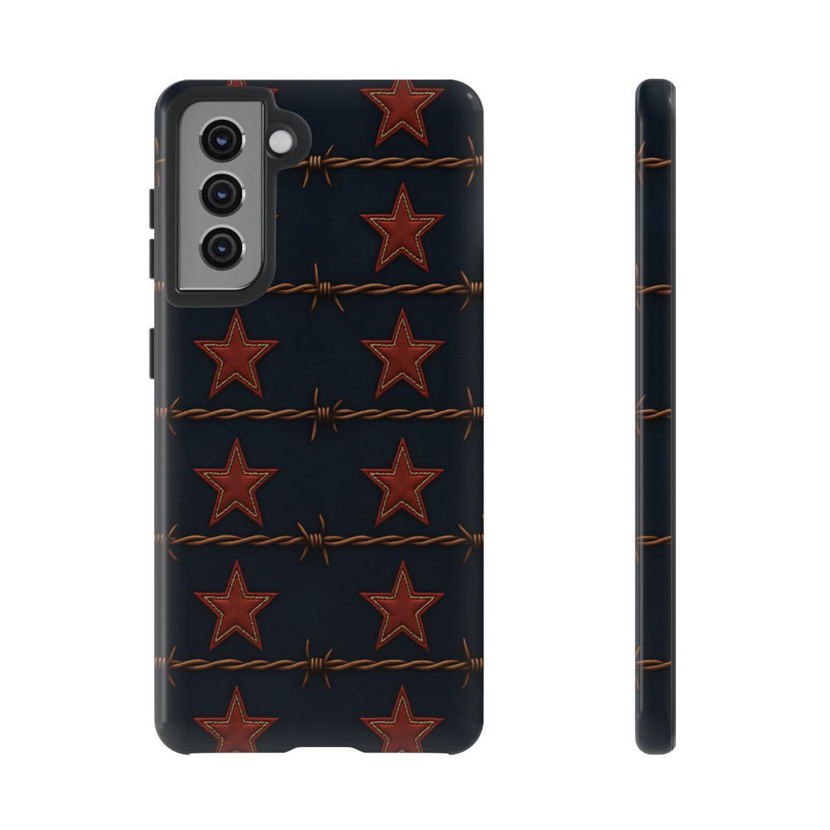 Red Stars + Barbed Wire Tough Case