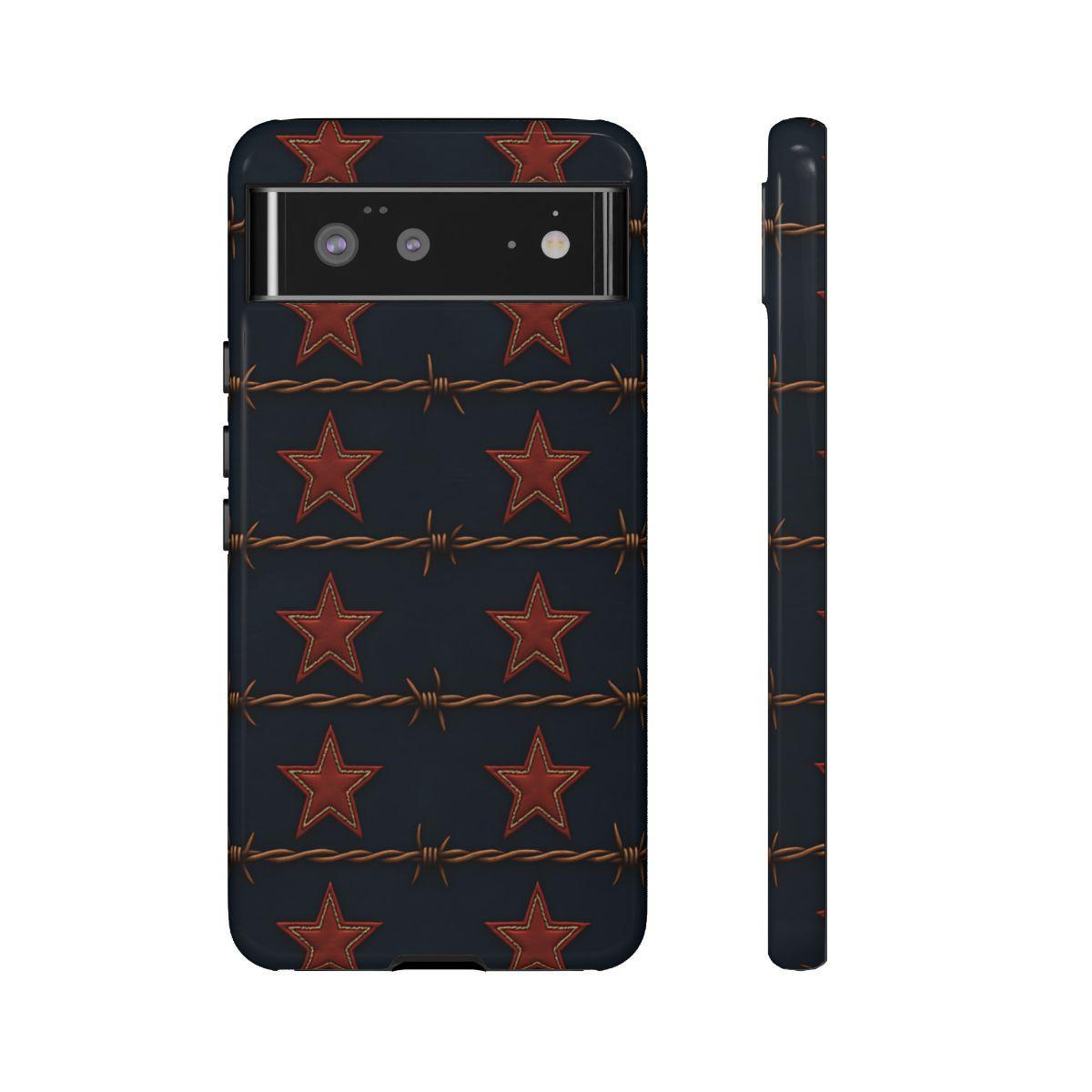 Red Stars + Barbed Wire Tough Case