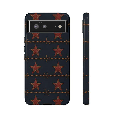 Red Stars + Barbed Wire Tough Case