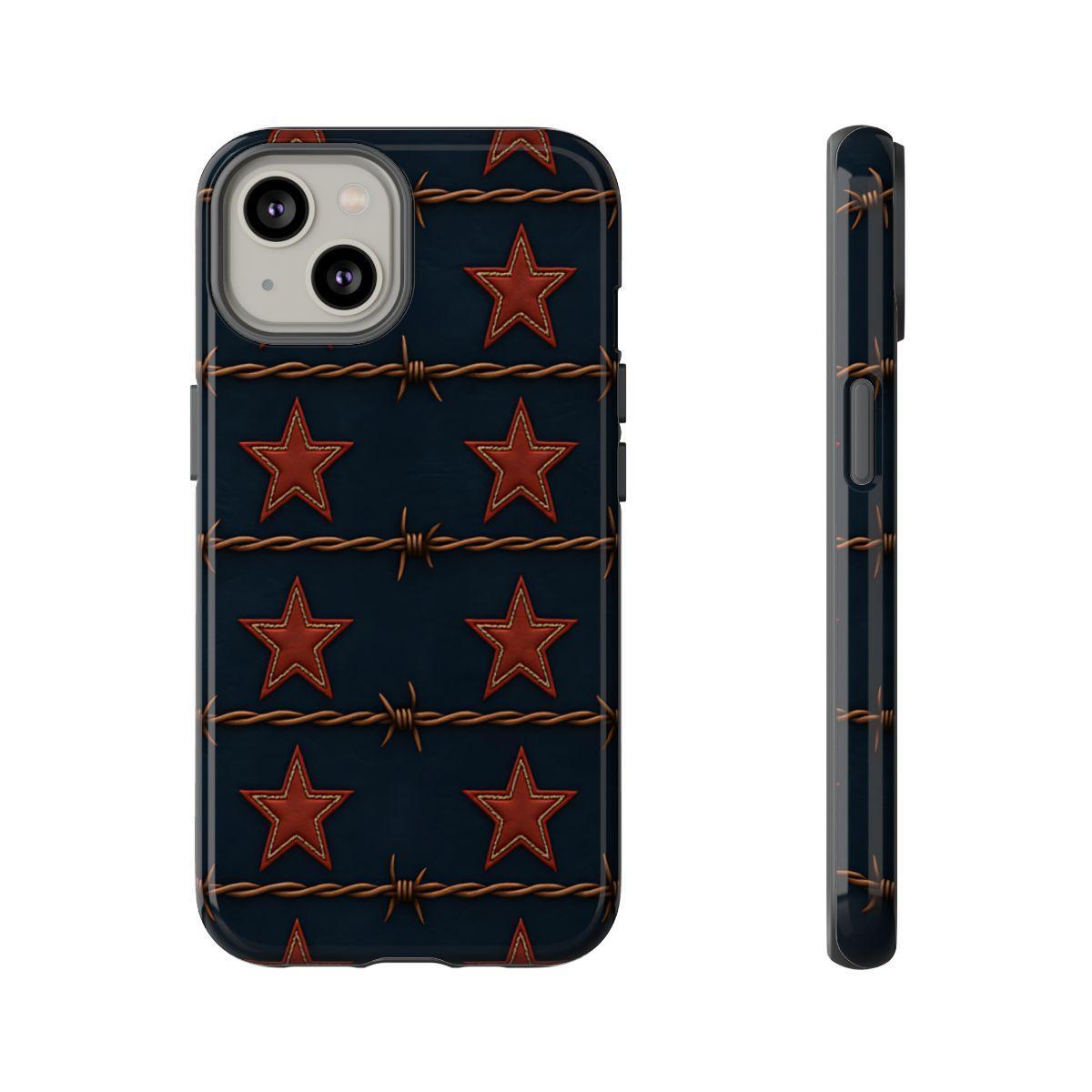 Red Stars + Barbed Wire Tough Case