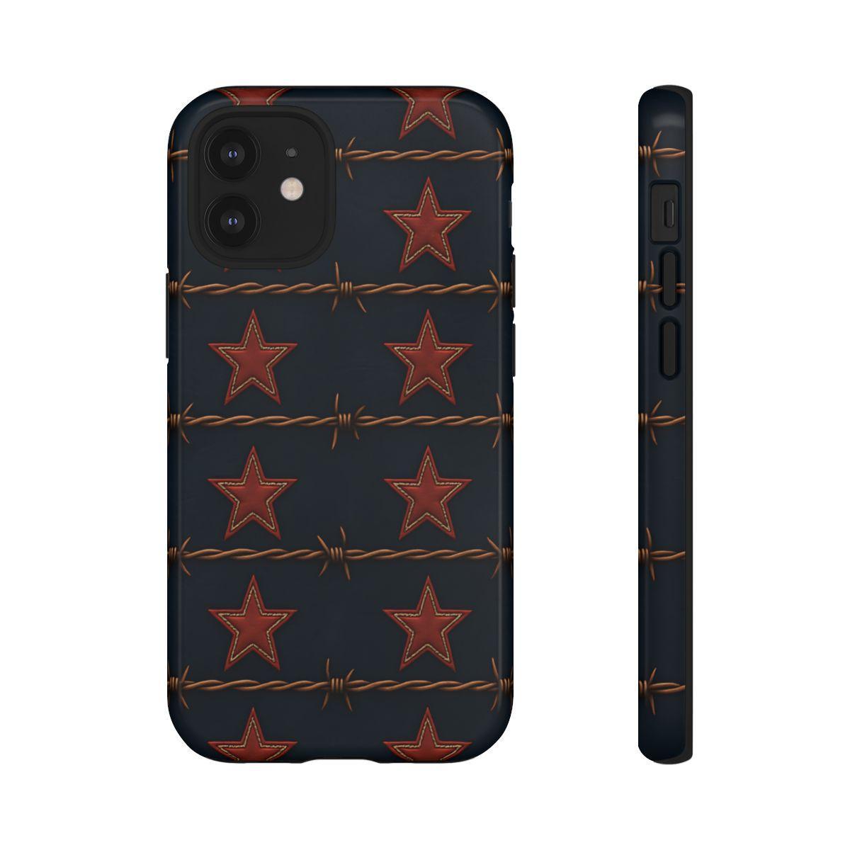 Red Stars + Barbed Wire Tough Case