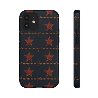 Red Stars + Barbed Wire Tough Case