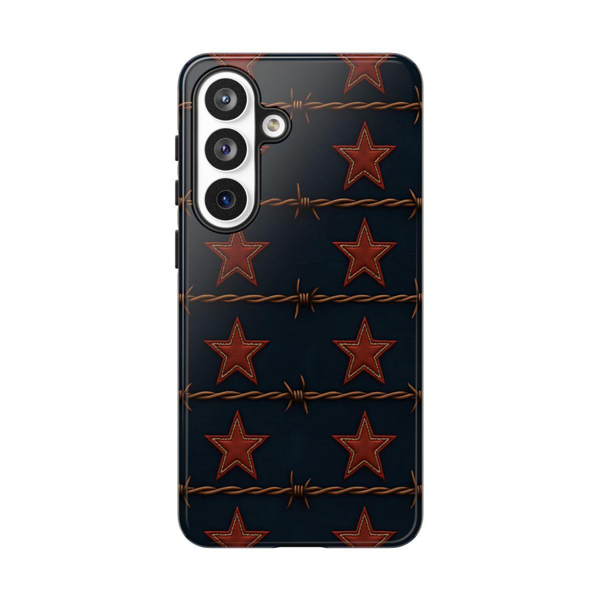 Red Stars + Barbed Wire Tough Case