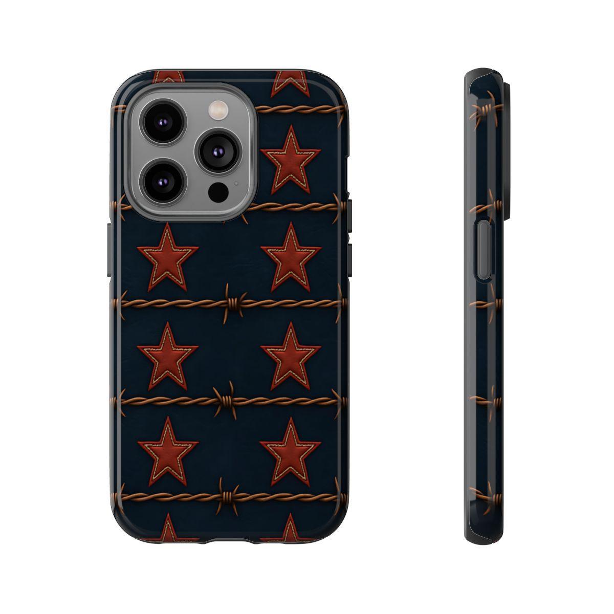 Red Stars + Barbed Wire Tough Case