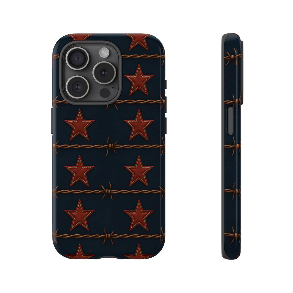 Red Stars + Barbed Wire Tough Case