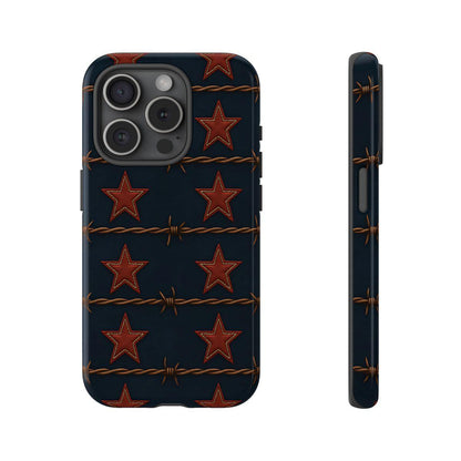 Red Stars + Barbed Wire Tough Case