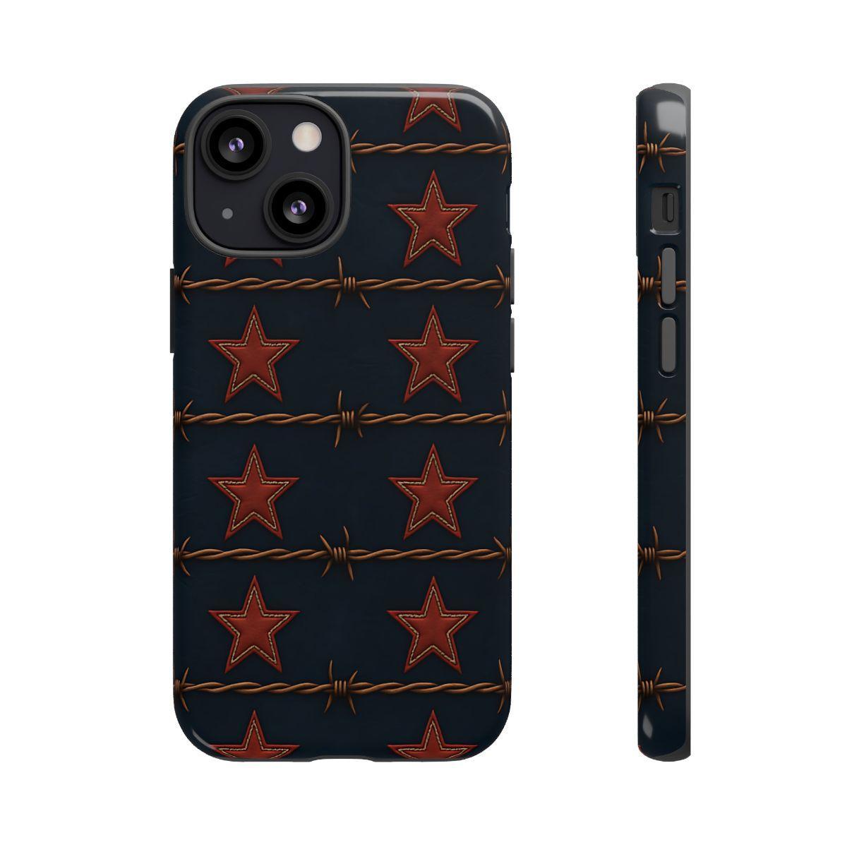Red Stars + Barbed Wire Tough Case
