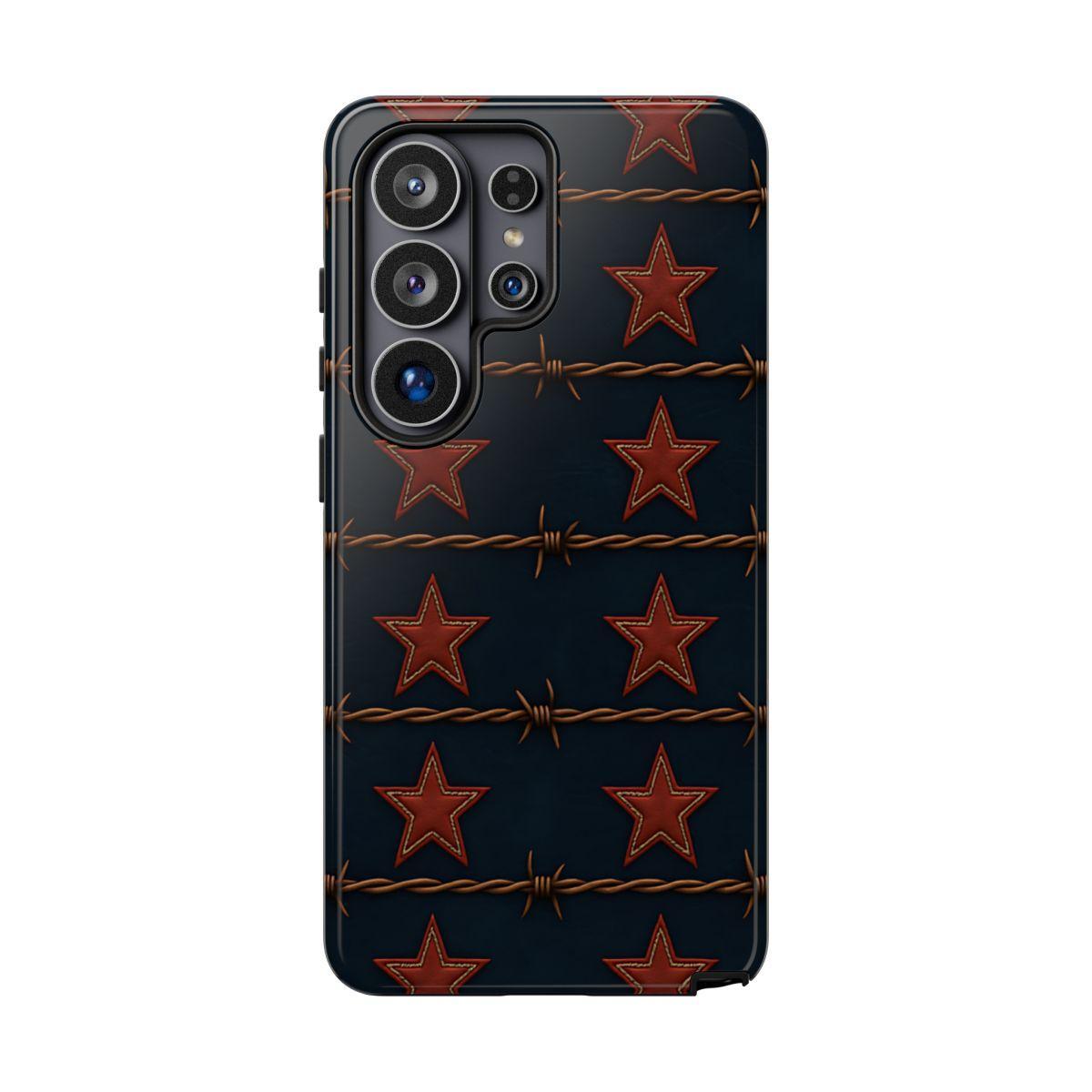 Red Stars + Barbed Wire Tough Case