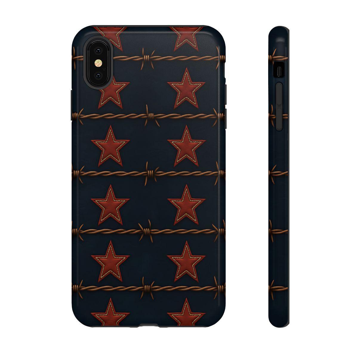 Red Stars + Barbed Wire Tough Case