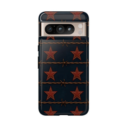 Red Stars + Barbed Wire Tough Case