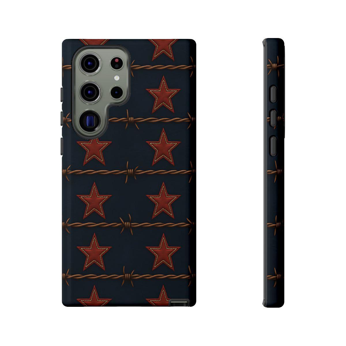Red Stars + Barbed Wire Tough Case