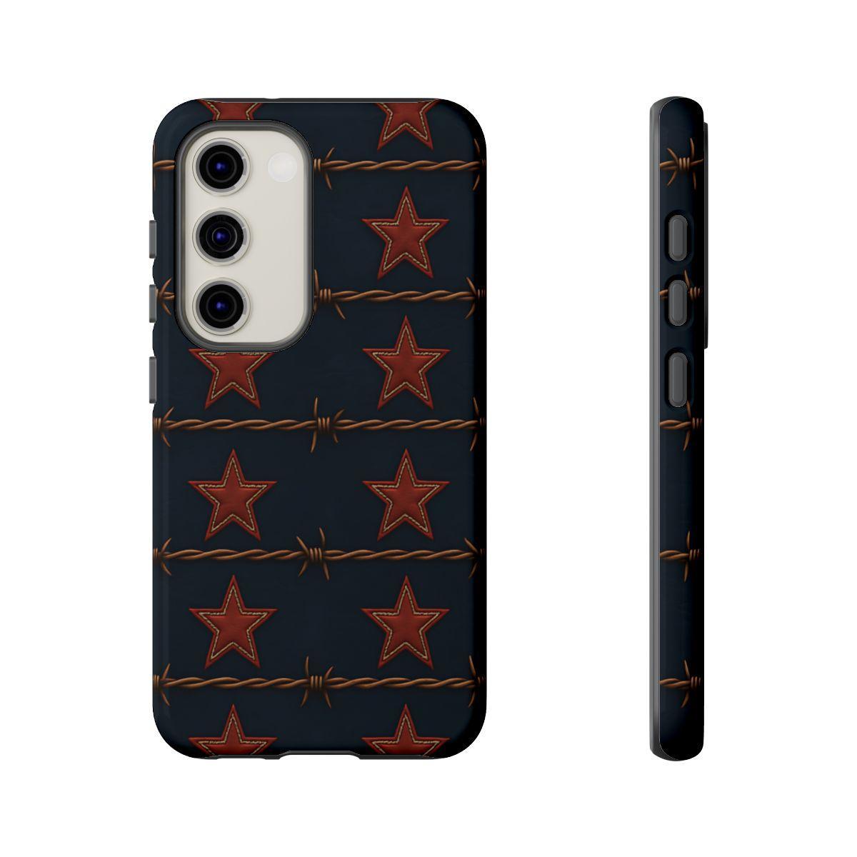 Red Stars + Barbed Wire Tough Case