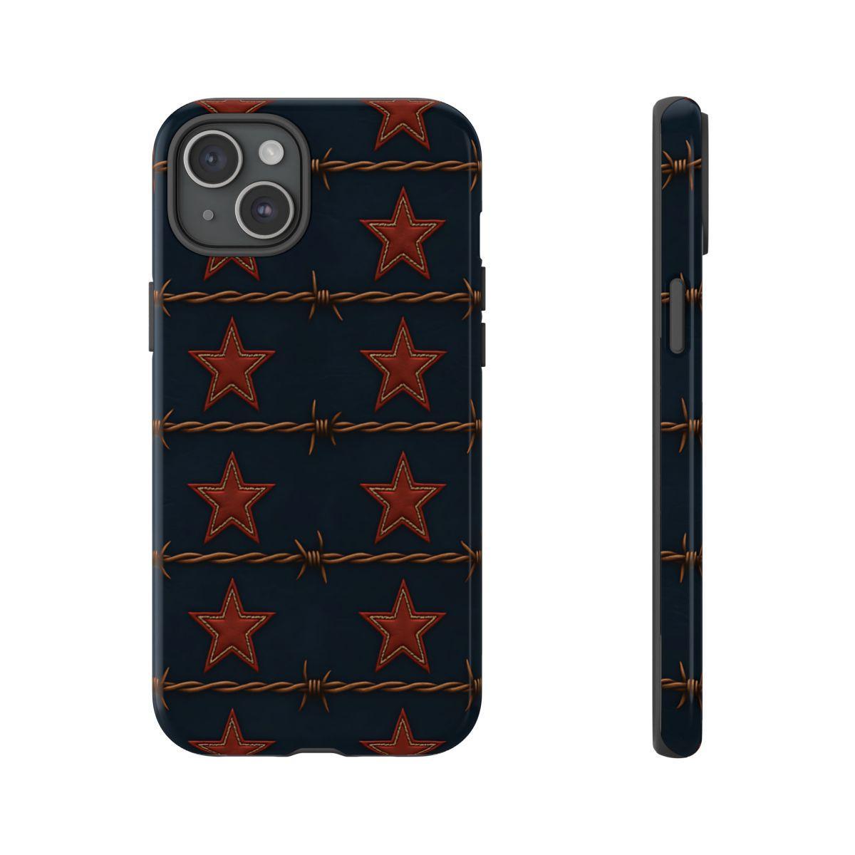 Red Stars + Barbed Wire Tough Case