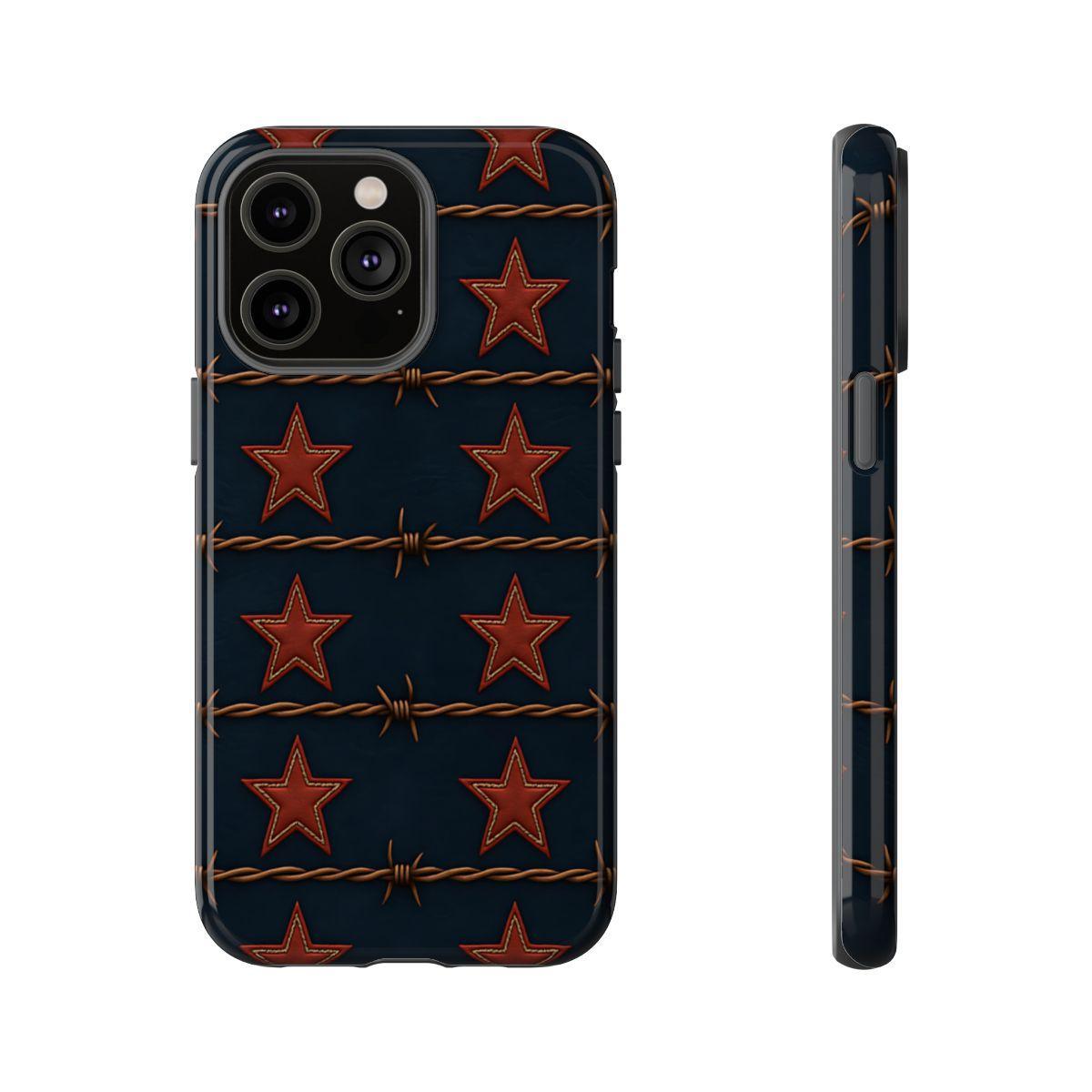 Red Stars + Barbed Wire Tough Case