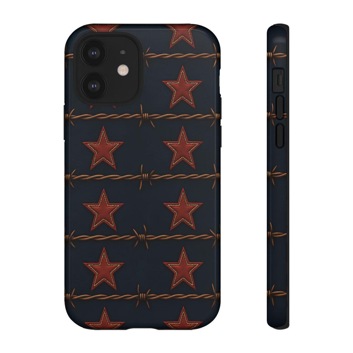Red Stars + Barbed Wire Tough Case