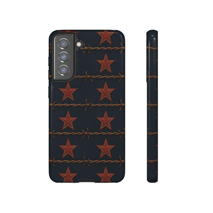 Red Stars + Barbed Wire Tough Case