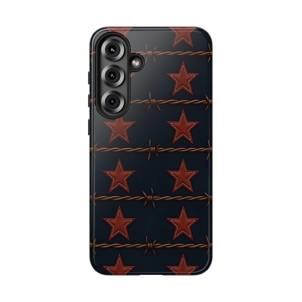 Red Stars + Barbed Wire Tough Case