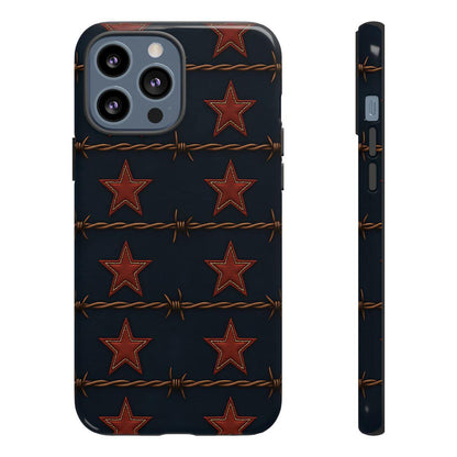 Red Stars + Barbed Wire Tough Case