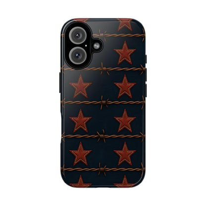 Red Stars + Barbed Wire Tough Case