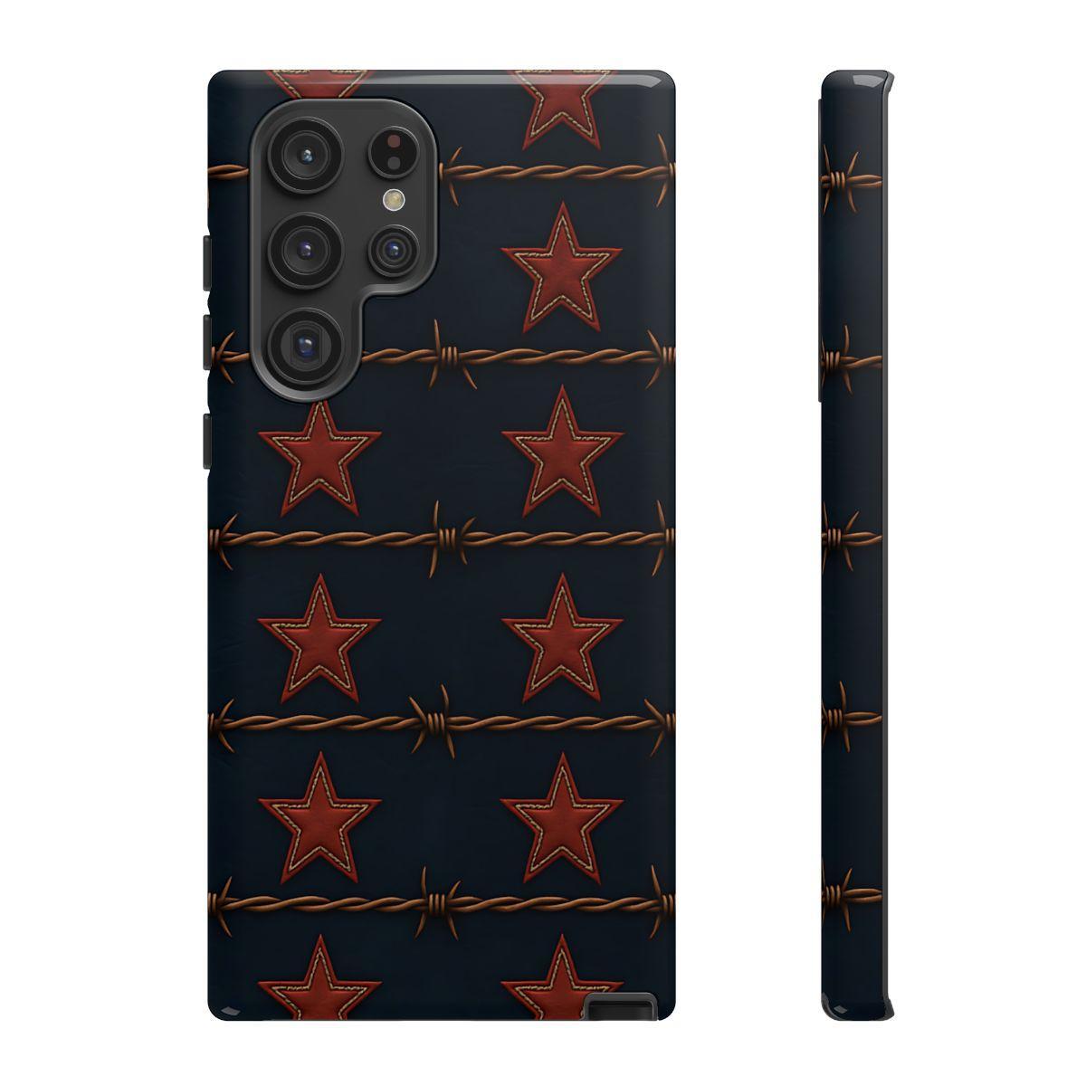 Red Stars + Barbed Wire Tough Case