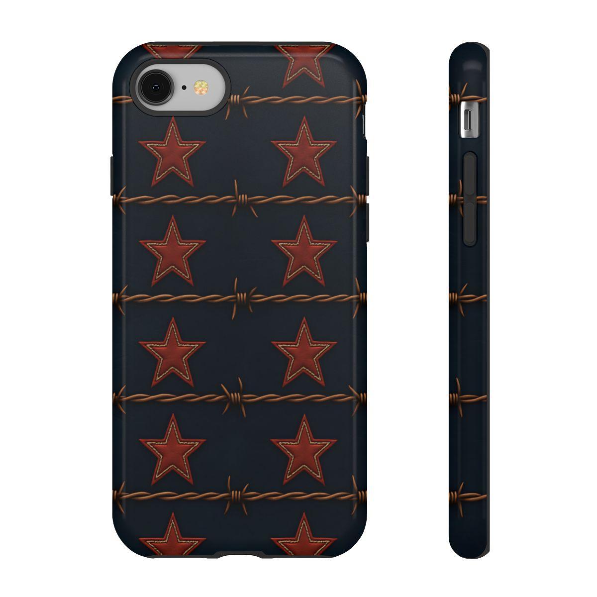 Red Stars + Barbed Wire Tough Case
