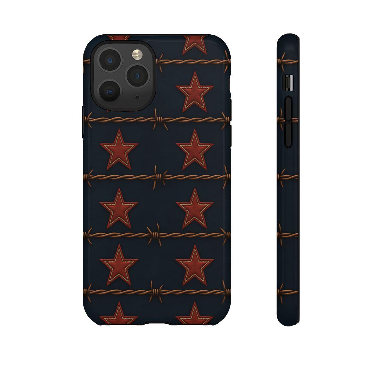 Red Stars + Barbed Wire Tough Case