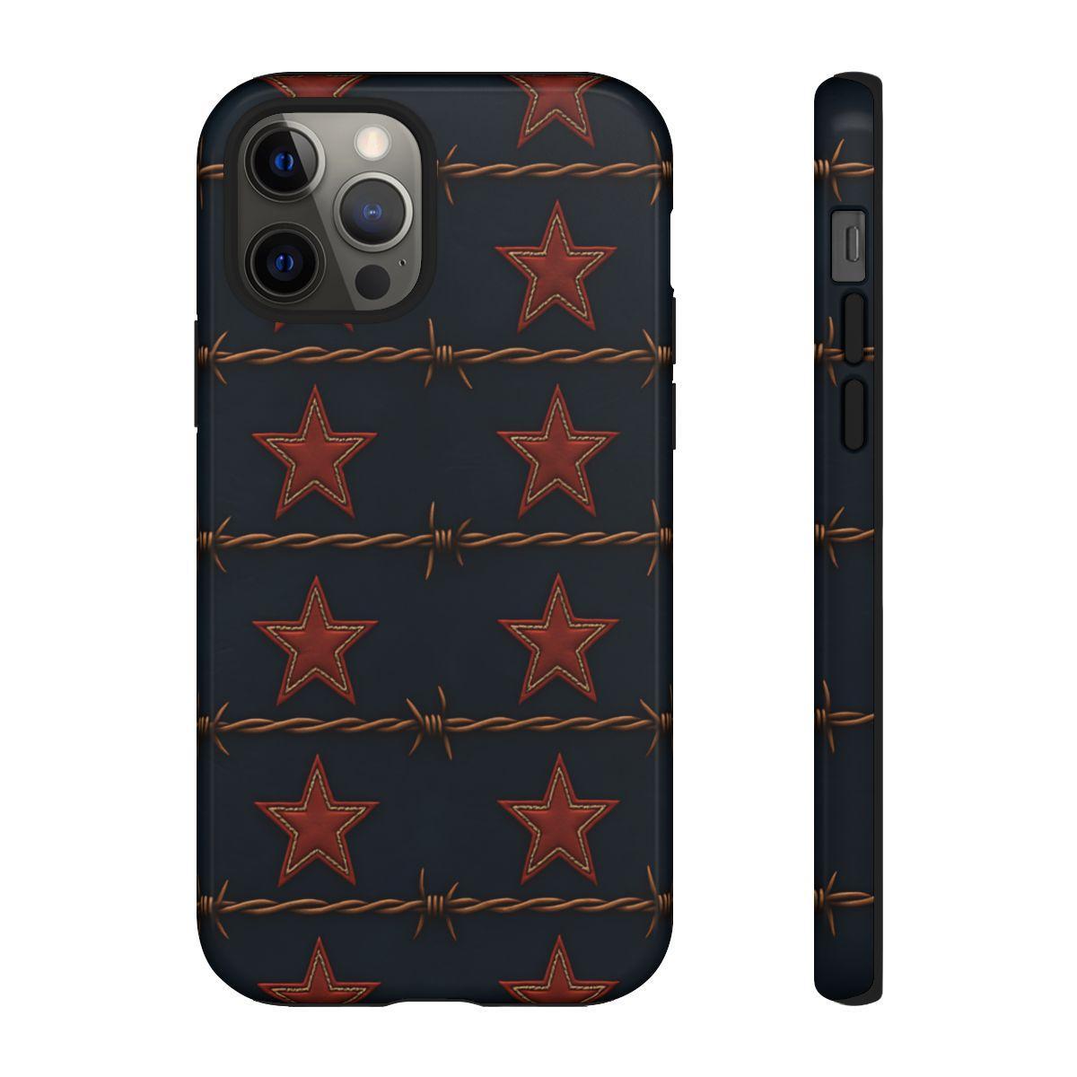 Red Stars + Barbed Wire Tough Case