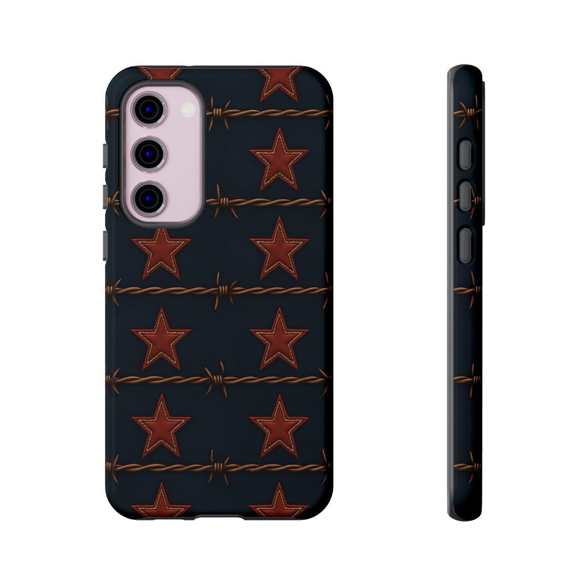 Red Stars + Barbed Wire Tough Case