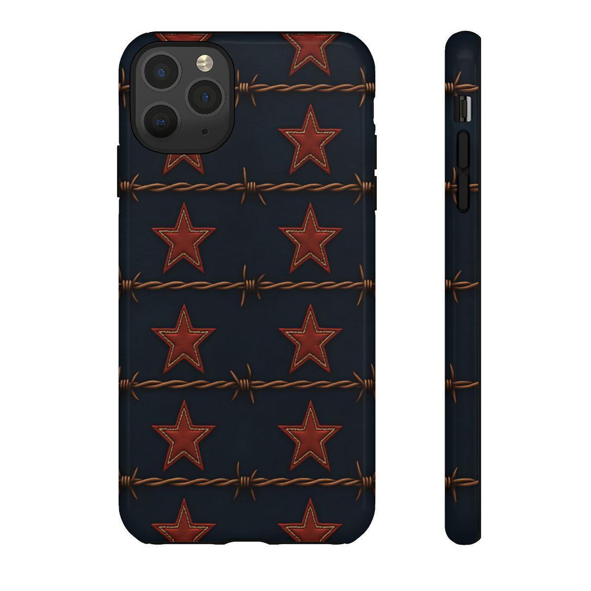 Red Stars + Barbed Wire Tough Case