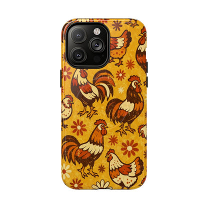 Retro Chickens Magnetic Case